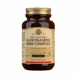 Solgar Glucosamina MSM Complex, 60 Comprimidos