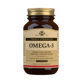 Solgar Omega 3 Triple Concentración 100 Cápsulas 1 Solgar Omega 3 Triple Concentración 100 Cápsulas