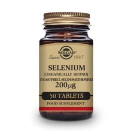 Solgar Selenio 200 Mcg, 50 Comprimidos 1 Solgar Selenio 200 Mcg, 50 Comprimidos