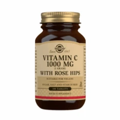 Solgar Vitamina C 1000 Mg Rose Hips 100 Comprimidos