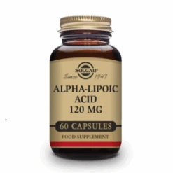 Solgar Ácido Alfa Lipoico 120 Mg 60 Cápsulas Vegetales