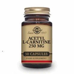 Solgar Acetil L-Carnitina 250 Mg 30 Cápsulas