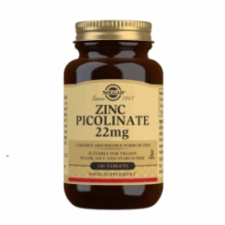 Solgar Zinc Picolinato 22 Mg 100 Comprimidos