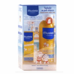 Mustela Leche Solar Facial SPF50+ 40 Ml + Mustela Leche Corporal Spray 300 Ml Pack