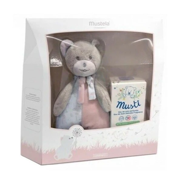Mustela Pack Musti Colonia 50 Ml + Regalo Oso De Peluche 1 Mustela Pack Musti Colonia 50 Ml + Regalo Oso De Peluche