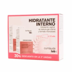 CUMLAUDE Gynelaude Gel Hidratante Interno, DUPLO 2x6 Monodosis