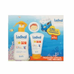 Ladival Solar Niño Cara + Cuerpo Spray SPF50+ + Crema Solar SPF50+ 200 Ml Pack