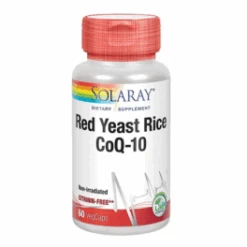 Solaray Red Yeast Rice Coq- 10 60 Cápsulas