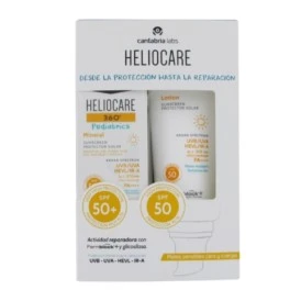 Heliocare Pack Pediatrics Mineral SPF50+, 50ml + Loción SPF50, 200 Ml 1 Heliocare Pack Pediatrics Mineral SPF50+, 50ml + Loción SPF50, 200 Ml