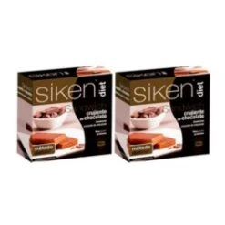 Siken Diet DUPLO Sandwich De Chocolate Crujiente (2 X 6 Unidades)