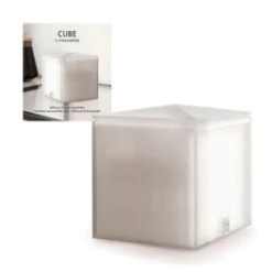 Pranarom Difusor Aceites Esenciales Cube Gris Claro