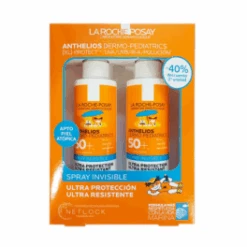 La Roche-Posay Anthelios Dermo-Pediatrics DUPLO SPF50+ Spray, 2 X 200 Ml