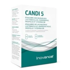 Inovance Candi 5 Equilibrio Mucosas, 30 Cápsulas + 30 Comprimidos