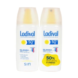 Ladival Spray Pieles Sensibles SPF50+ Duplo 2 X 150 Ml 1 Ladival Spray Pieles Sensibles SPF50+ Duplo 2 X 150 Ml