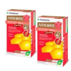 Arkopharma Arko Real Jalea Real Ginseng, DUPLO 2x 20 Ampollas
