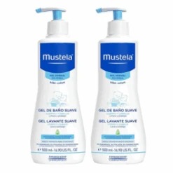 Mustela Gel De Baño Suave Duplo 2 X 500 Ml