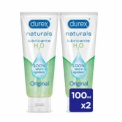 Durex Natural Intimate Gel Duplo, 2 X 100 Ml