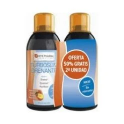 Forte Pharma Turboslim Drenante Melocotón DUPLO 2x500 Ml