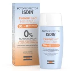ISDIN Fotoprotector SPF50+ Fusion Fluid Mineral, 50 Ml.