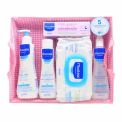 Mustela Canastilla Bebé Rosa