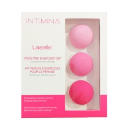 Intimina Laselle Dispositivo Ejercicio Suelo Pélvico Kit 3 Bolas 1 Intimina Laselle Dispositivo Ejercicio Suelo Pélvico Kit 3 Bolas