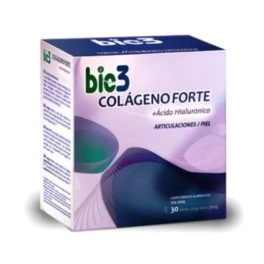 Bio3 Colágeno Forte Más Hialurónico, 30 Sobres Monodosis De 12g 1 Bio3 Colágeno Forte Más Hialurónico, 30 Sobres Monodosis De 12g