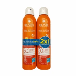 Rilastil DUPLO Sun System Baby Spray Transparente SPF50+, 2 X 200 Ml