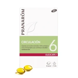 Pranarom Oleocaps 6 Circulación, 30 Cápsulas 1 Pranarom Oleocaps 6 Circulación, 30 Cápsulas