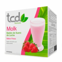 TCD Molk Sabor Fresa Proteinada 30 Sobres