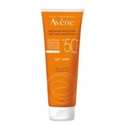 Avène Leche Solar Rostro Y Cuerpo Adultos SPF50+, 250 Ml