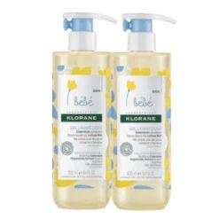 Klorane Bebé Gel Limpiador Duplo 2 X 500 Ml