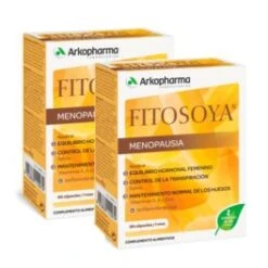 Arkopharma Fitosoya Menopausia, DUPLO OFERTA 2x60 Cápsulas