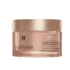 René Furterer Absolue Keratine Mascarilla Regeneración Extrema Cabello Grueso, 200 Ml