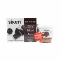 Siken Sustitutivo Barritas Sabor Chocolate 8 Unidades + Regalo