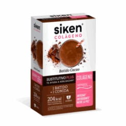 Siken Sustitutivo Colágeno Batido Cacao 6 Sobres
