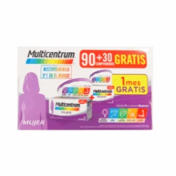 Multicentrum Mujer 90 Comprimidos + 30 Gratis Pack