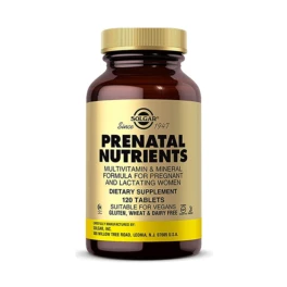 Solgar Nutrientes Prenatales, 120 Comprimidos 1 Solgar Nutrientes Prenatales, 120 Comprimidos