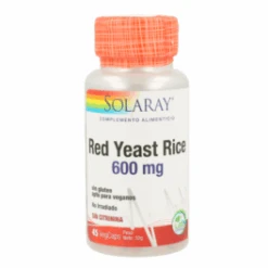 Solaray Red Yeast Rice 45 Cápsulas
