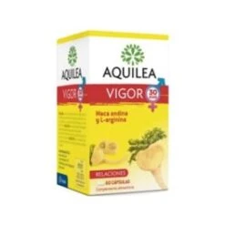 Aquilea Vigor Relaciones Con Maca Andina Y L-Arginina, 60 Cápsulas