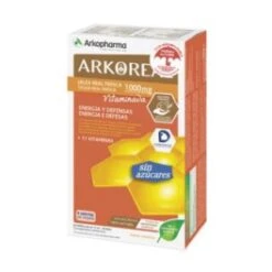 Arkopharma Arko Real Jalea Real Vitaminada Sin Azúcares, 20 Ampollas