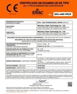 Mascarilla FFP2 Certificada Color Negro, 100 Unidades 5 Mascarilla FFP2 Certificada Color Negro, 100 Unidades -Medicamento Cuidado Tienda certificado mascarillas jiada ad l 4