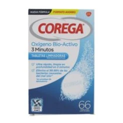 Corega Oxigeno Bio Activ 3 Minutos 66 Tabletas