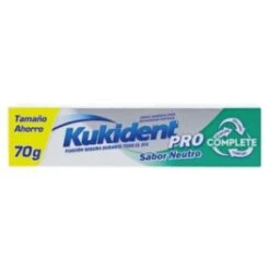 Kukident Pro Complete Crema Adhesiva Prótesis Sabor Neutro, 70 G