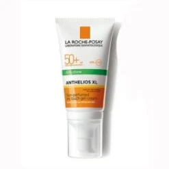 La Roche-Posay Anthelios SPF 50+ Gel Crema Toque Seco Antibrillos Sin Perfume, 50 Ml.