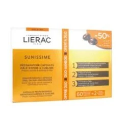 Lierac Sunissime Cápsulas De Bronceado DUPLO, 2 X 30 Cápsulas
