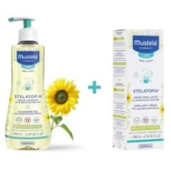 Mustela Stelatopia Pack Crema 200 Ml + Aceite Lavante 500 Ml