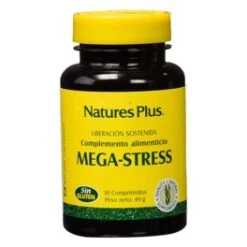 Nature's Plus Mega-Stress, 30 Comprimidos