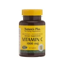 Nature's Plus Vitamina C 1000mg, 60 Comprimidos