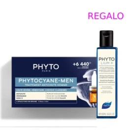 Phytocyane Men Tratamiento Anticaída Hombre, 12 Ampollas + REGALO 1 Phytocyane Men Tratamiento Anticaída Hombre, 12 Ampollas + REGALO