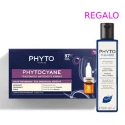 Phytocyane Tratamiento Anticaída Progresiva Mujer, 12 Ampollas + REGALO